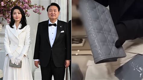 kim keon-hee dior bag